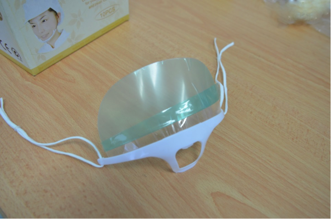 Transparent face mask