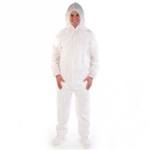 Tyvek coverall